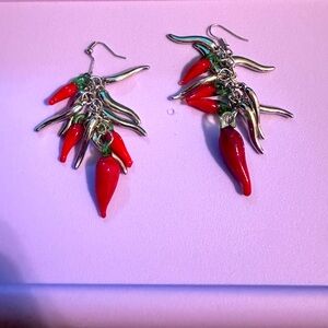 Red chili pepper Earrings